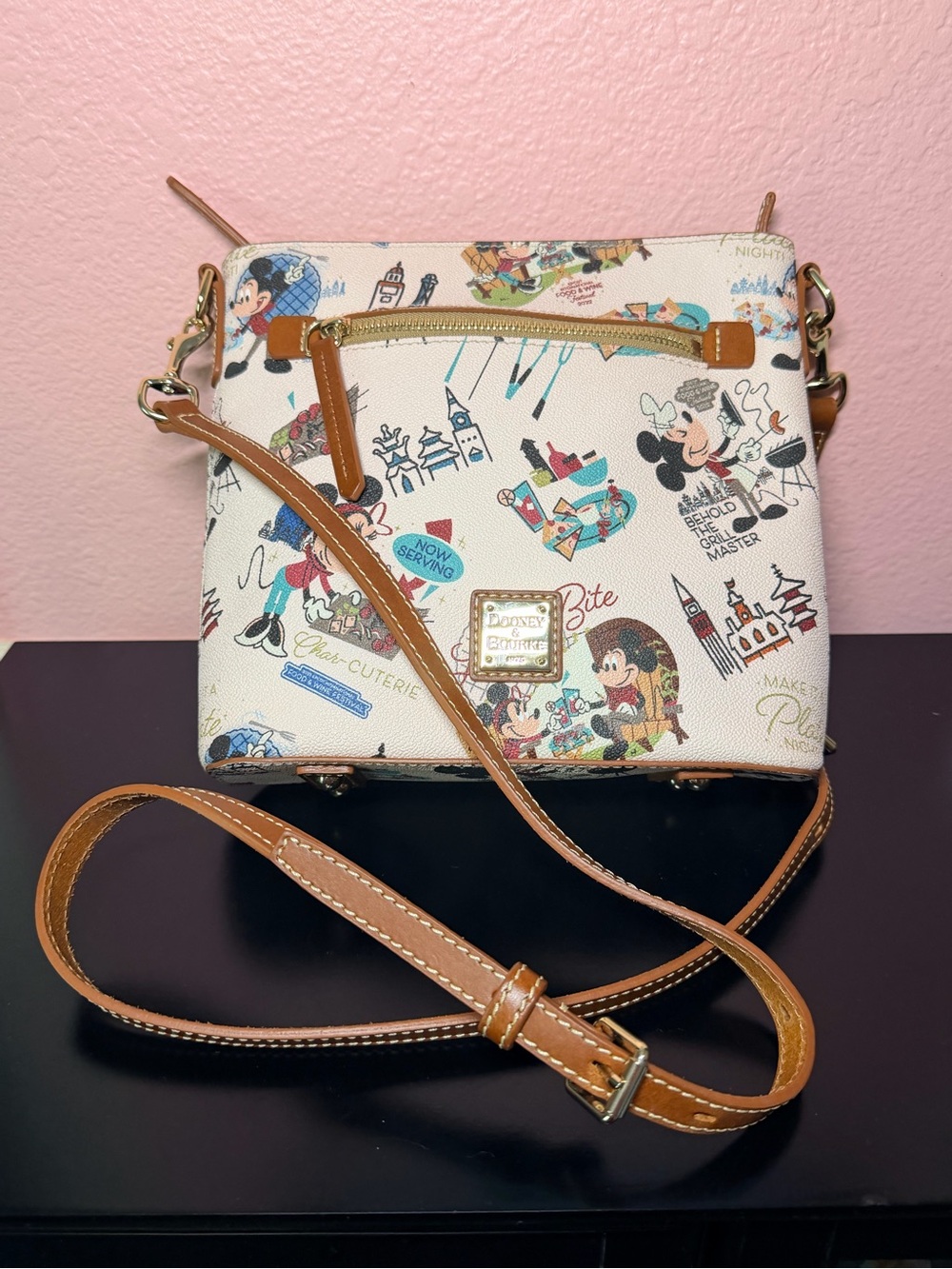 Dooney & Bourke Disney 2022 Epcot International Food & Wine Festival Crossbody